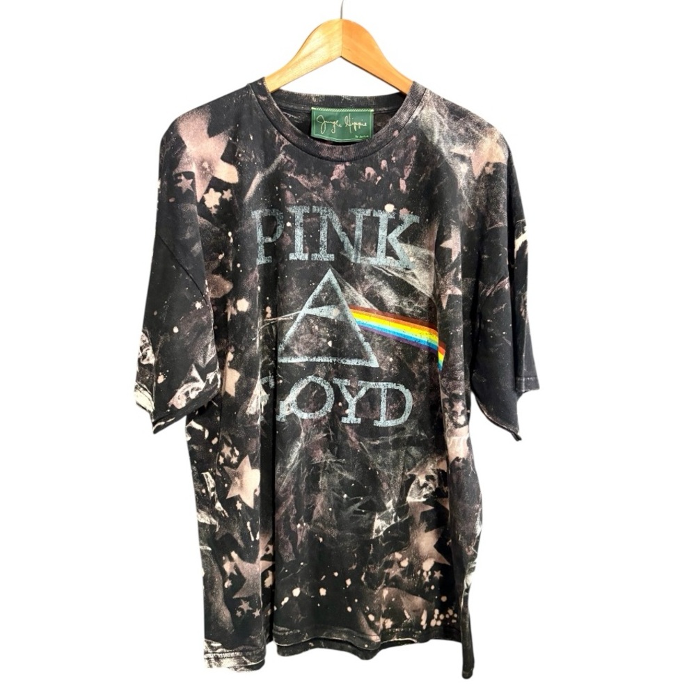 JUNGLE HIPPIE Pink Floyd Graphic T-Shirt